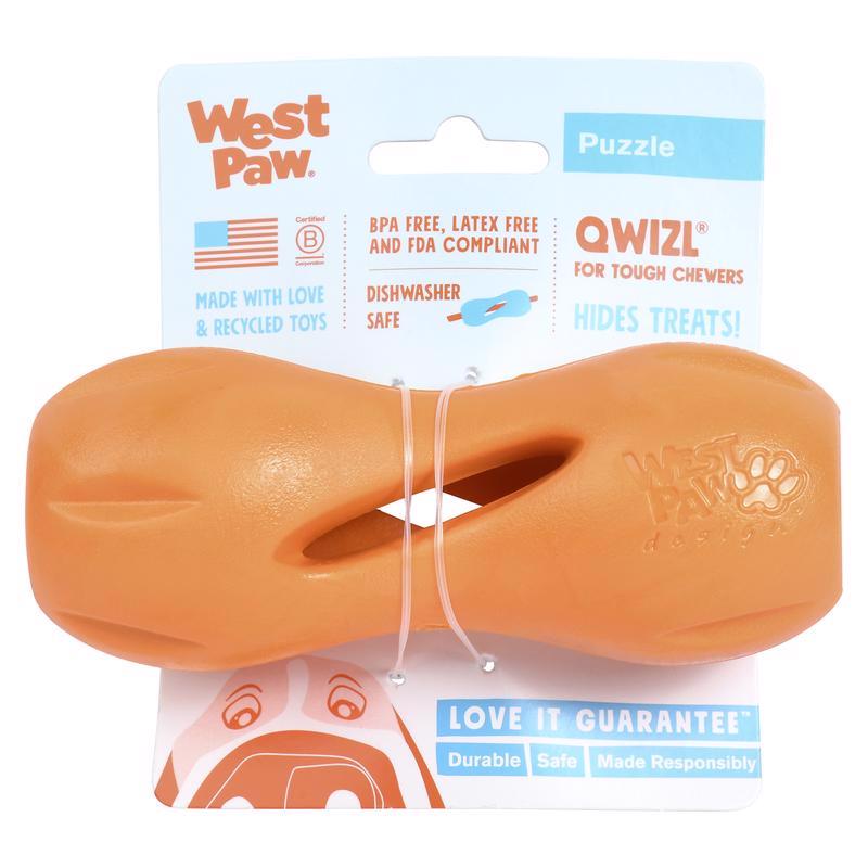 QWIZL PET TOY - ORANGE