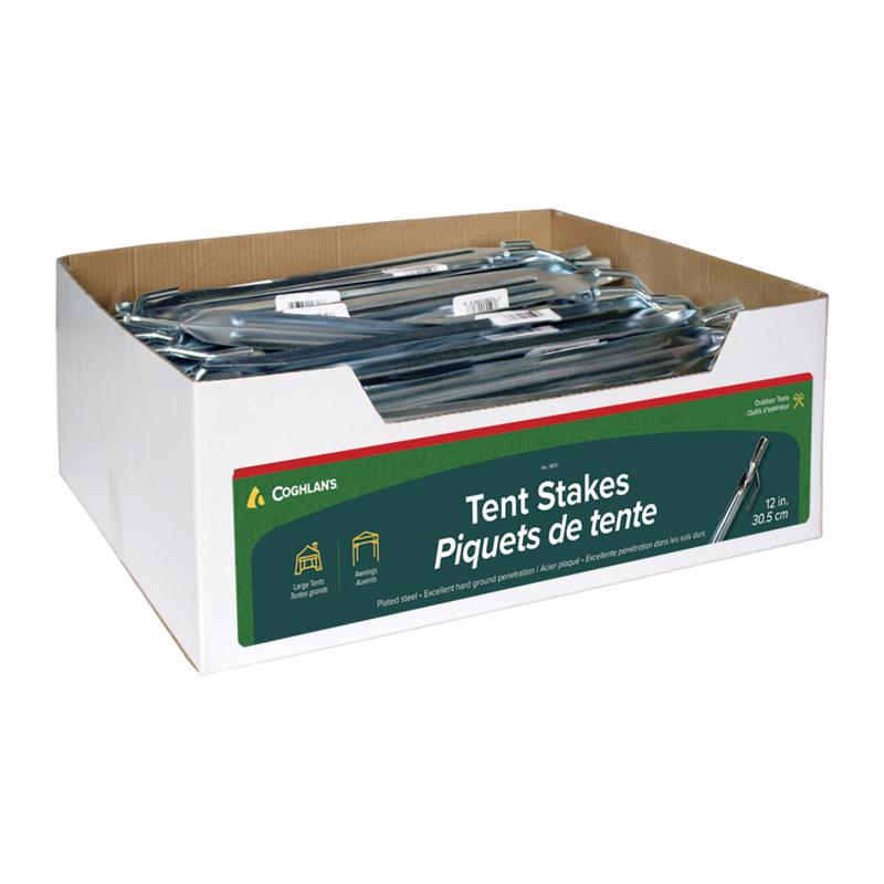 TENT STAKE STEEL 9"