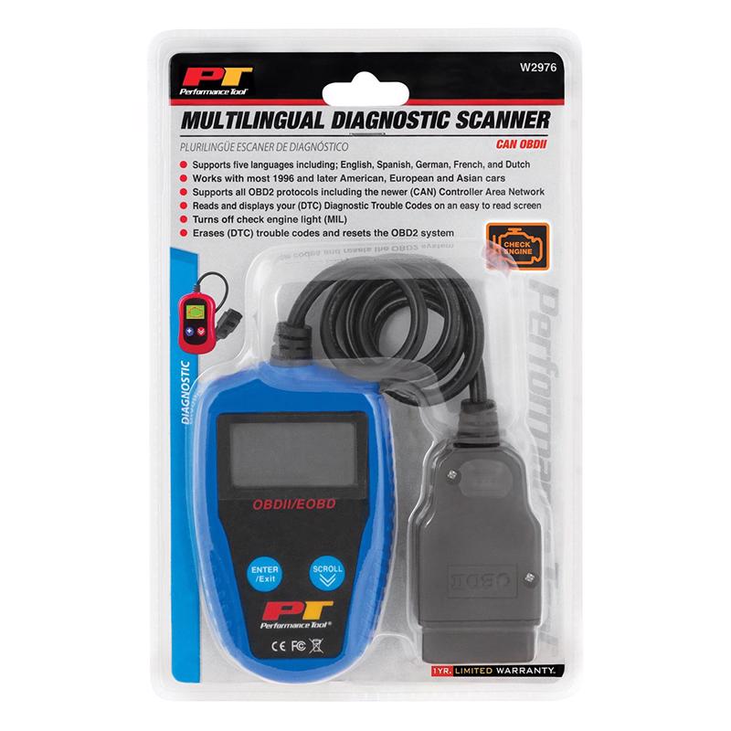 DIAGN SCAN OBDII/EOBD ML