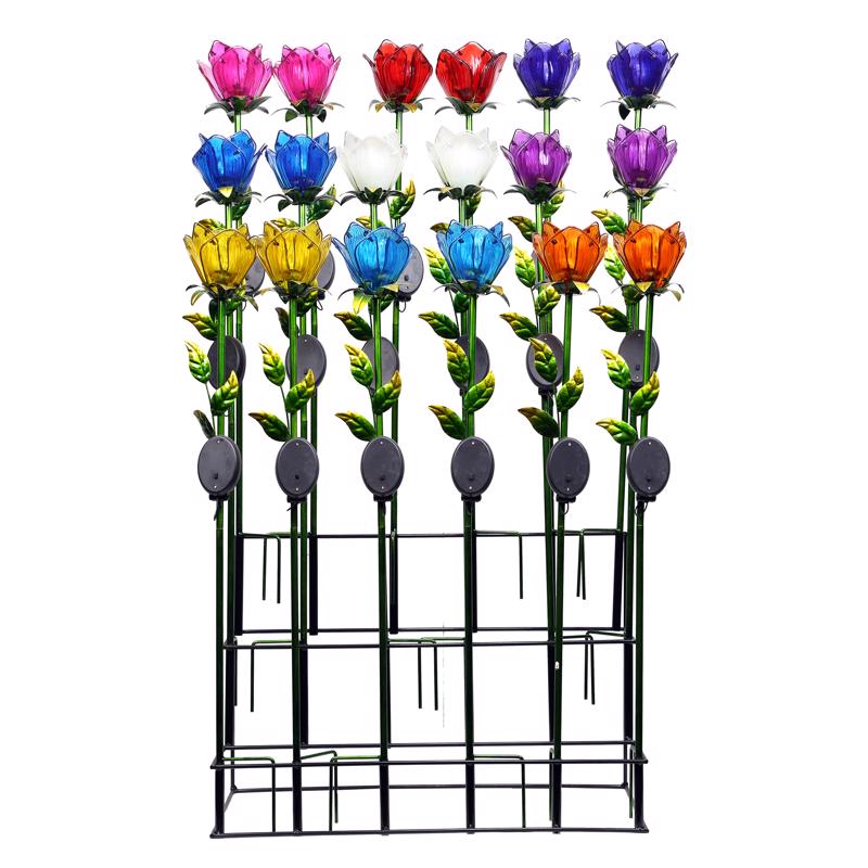 SOLAR TULIP GLASS PETALS