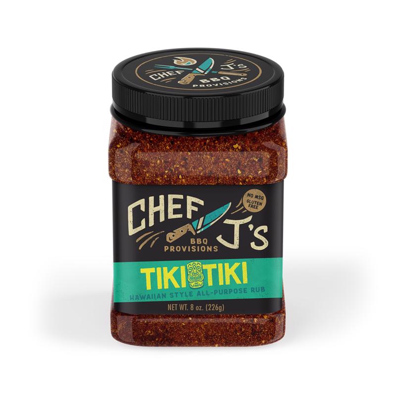 BBQ RUB TIKI TIKI 8OZ