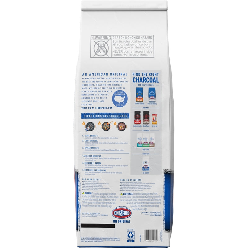 Kingsford All Natural Original Charcoal Briquettes 8 lb