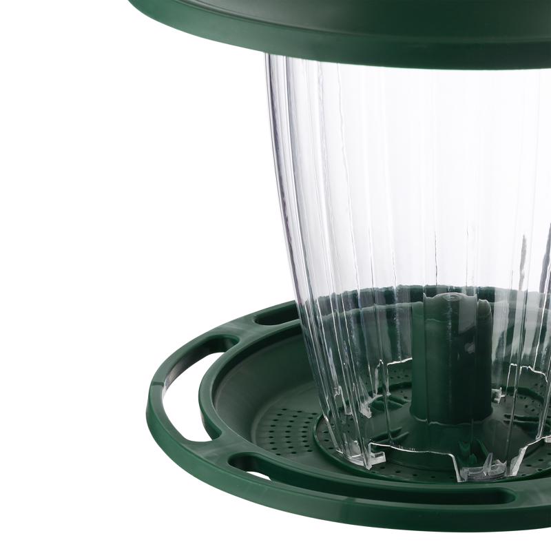 Stokes Select Wild Bird 3.8 lb Plastic Lantern Bird Feeder 5 ports