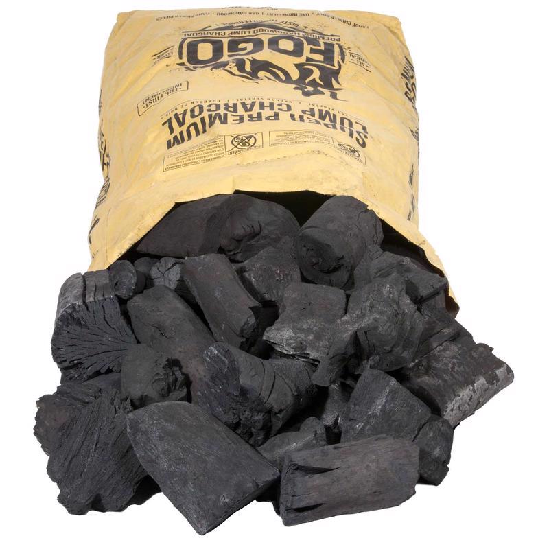 FOGO Super Premium (Gold Bag) All Natural Lump Charcoal 17.6 lb