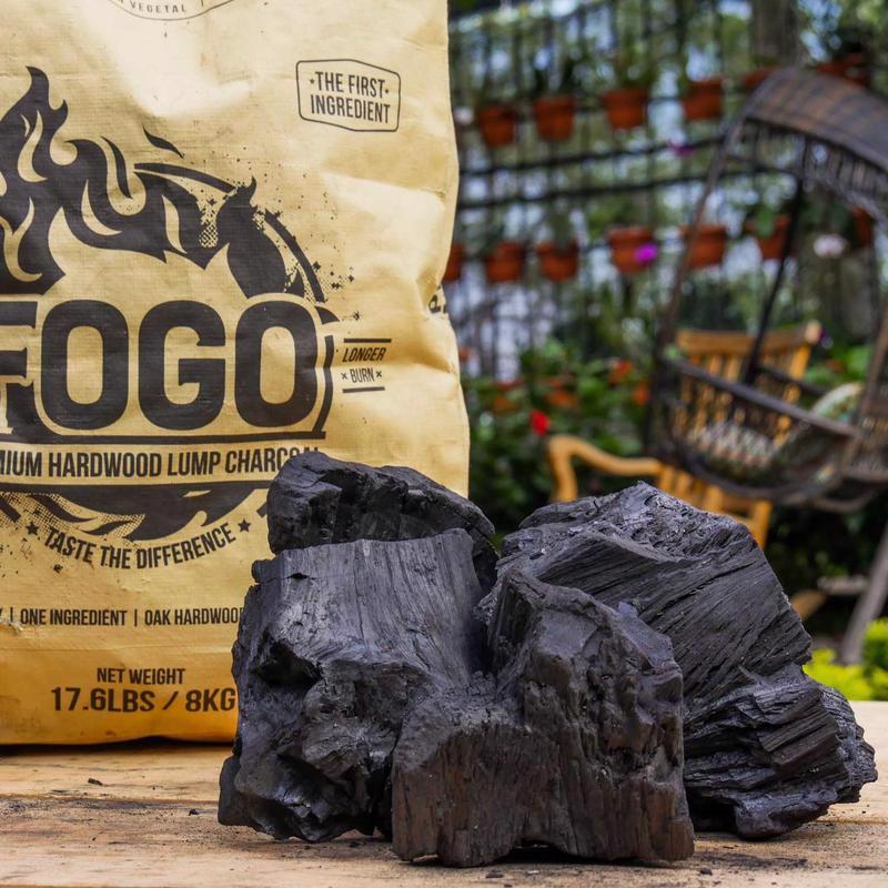 FOGO Super Premium (Gold Bag) All Natural Lump Charcoal 17.6 lb