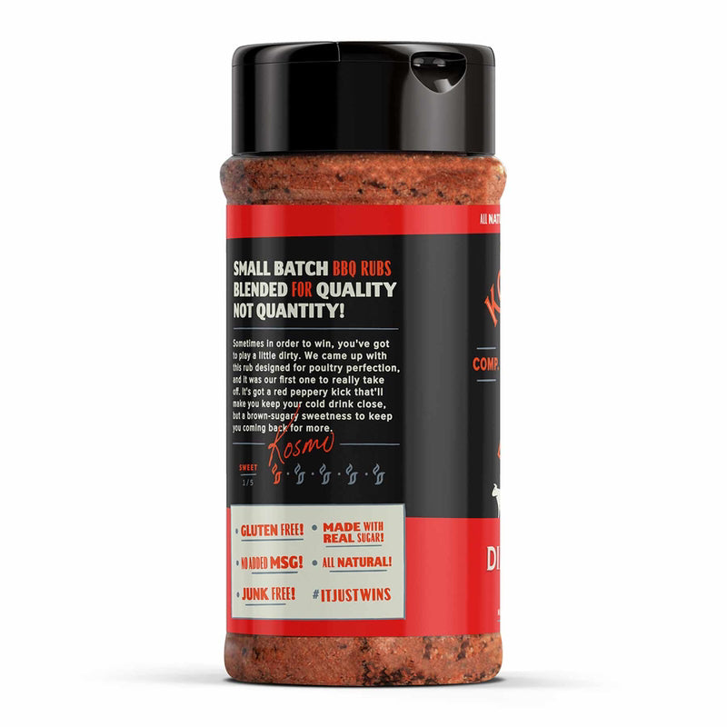 Kosmos Q Dirty Bird Dry Rub 11 oz