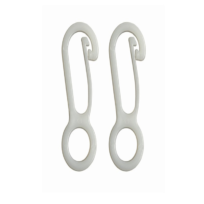 Valley Forge 0.5 in. L Nylon Flag Pole Snap Clips