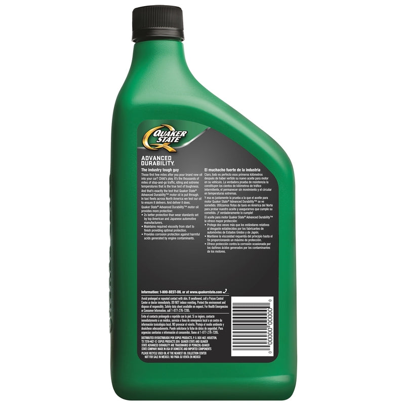 Quaker State Peak Performance 5W-30 4-Cycle Multi Grade Motor Oil 1 qt 1 pk