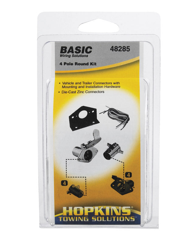 CONNECTR 4POLE ROUND KIT