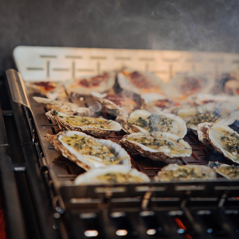 Weber Crafted Stainless Steel Roasting Basket 19 in. W 1 pk