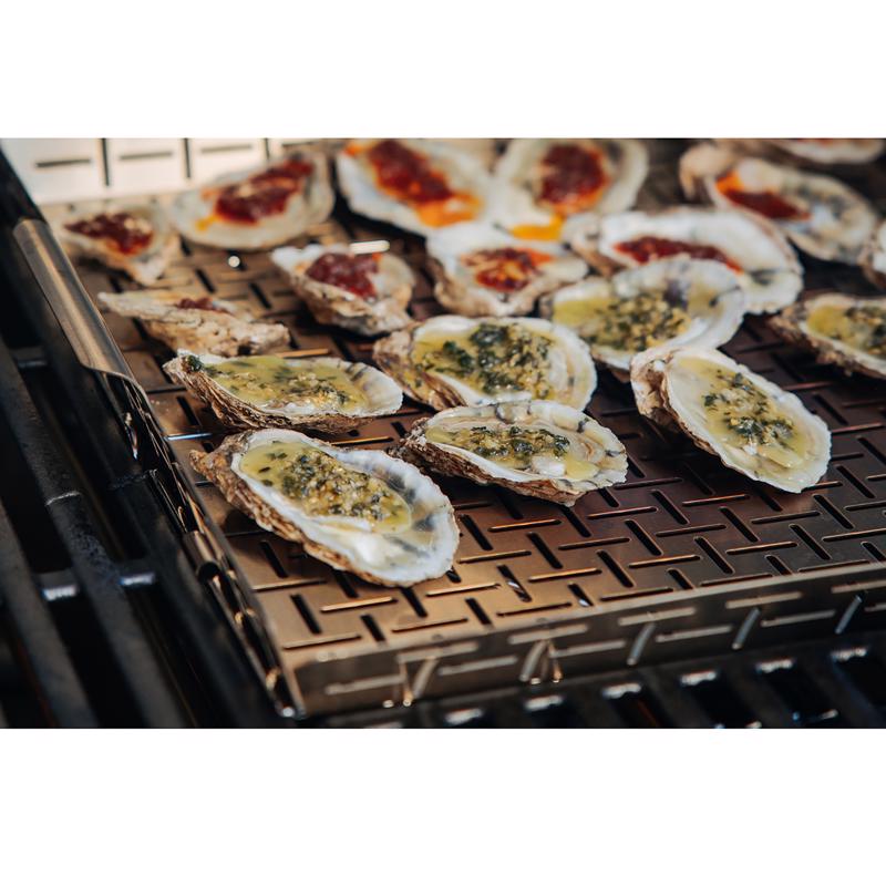 Weber Crafted Stainless Steel Roasting Basket 19 in. W 1 pk