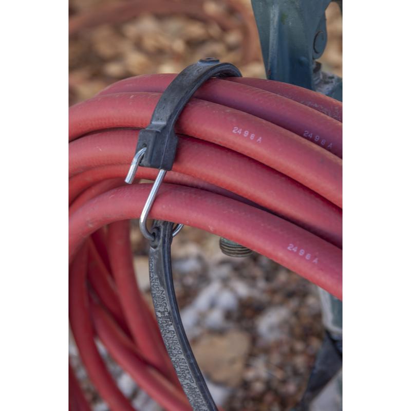 Keeper Black Tarp Strap 24 in. L X 0.315 in. 1 pk