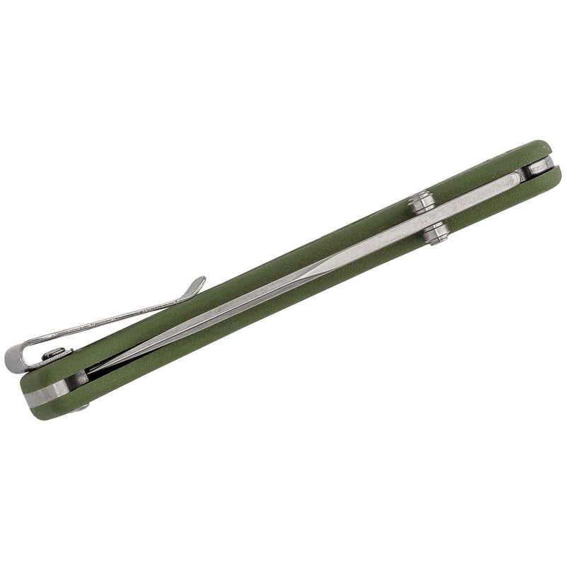 Buck Knives Slim Select Green 420 HC Steel > 6 in. Folding Knife