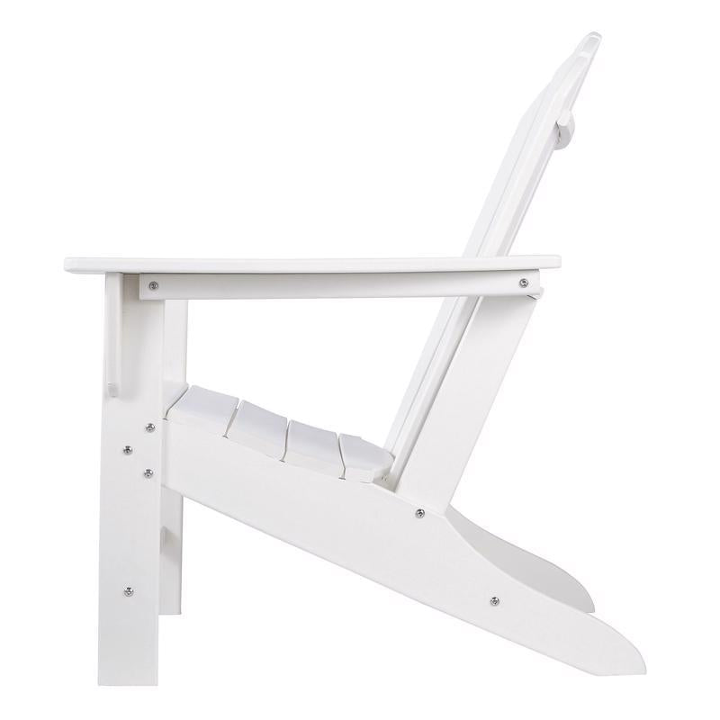 Signature Design by Ashley Sundown Treasure White HDPE Frame Armchair