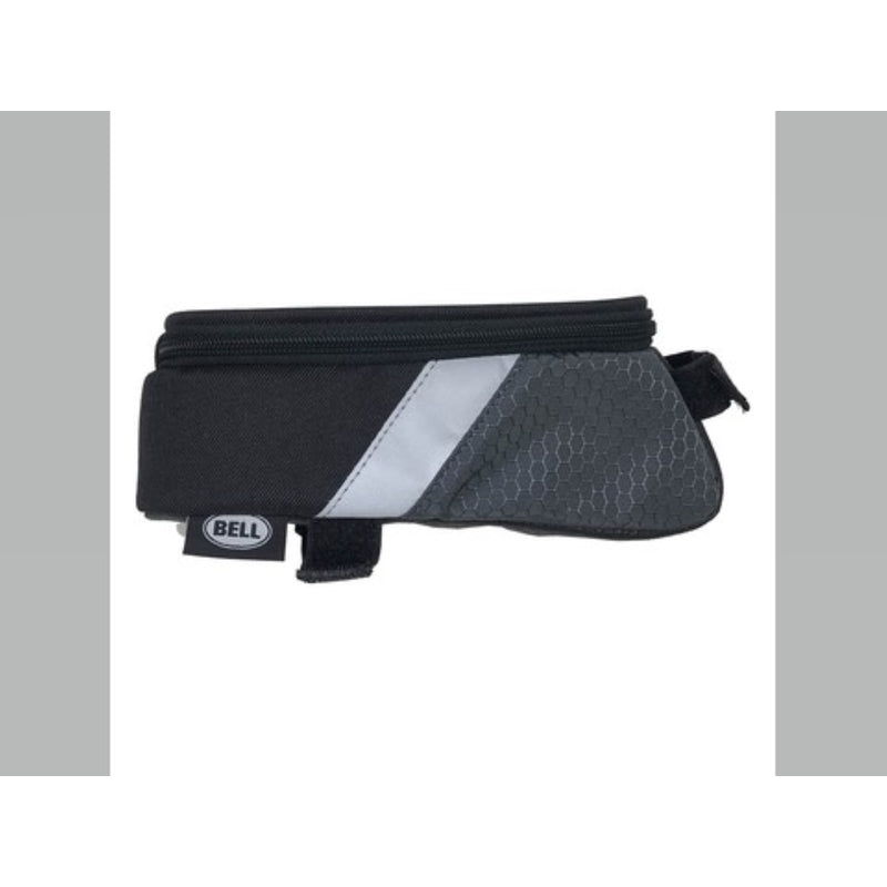 Bell Sports Stowaway Fabric 450 Top Tube Phone Storage Bag Black/Silver