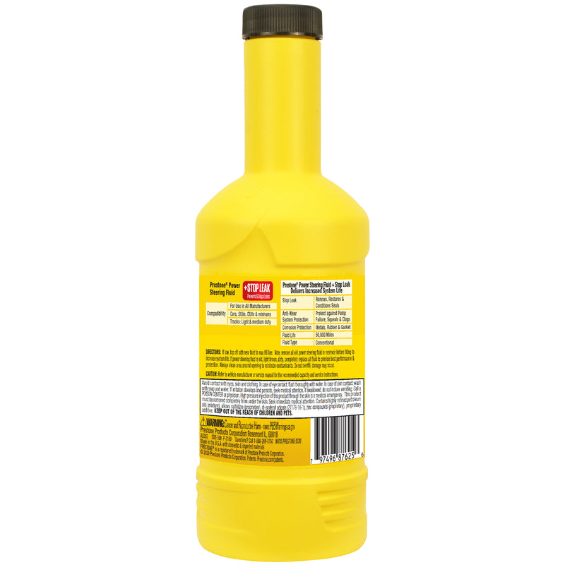 Prestone Power Steering Fluid/Stop Leak 12 oz
