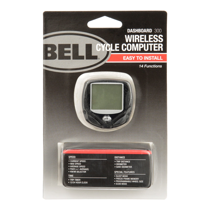 Bell Sports Plastic Wireless Cyclometer Black