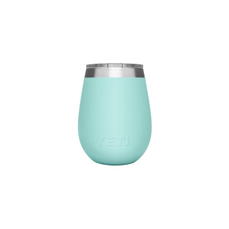 YETI Rambler 10 oz Seafoam BPA Free Wine Tumbler with MagSlider Lid