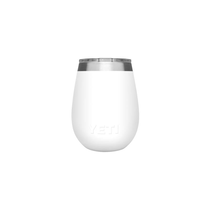 YETI Rambler 10 oz White BPA Free Wine Tumbler with MagSlider Lid