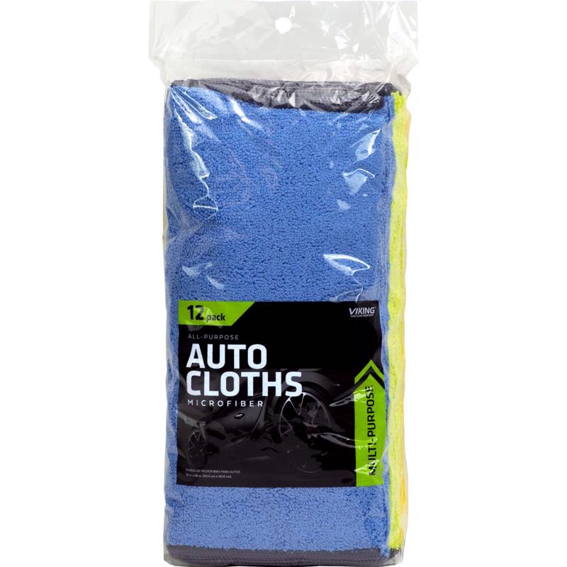 AUTO CLEANING CLOTH 12PK