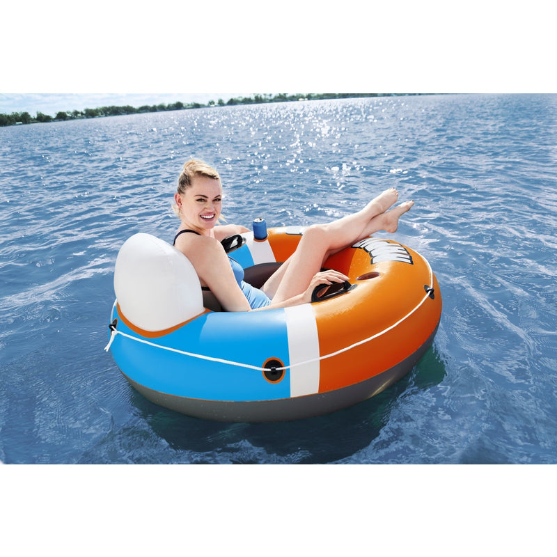 Bestway Hydro- Force Multicolored Vinyl Inflatable Rapid Rider Floating Tube