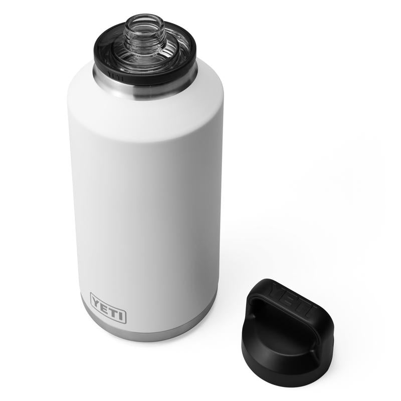 YETI Rambler 64 oz White BPA Free Bottle with Chug Cap