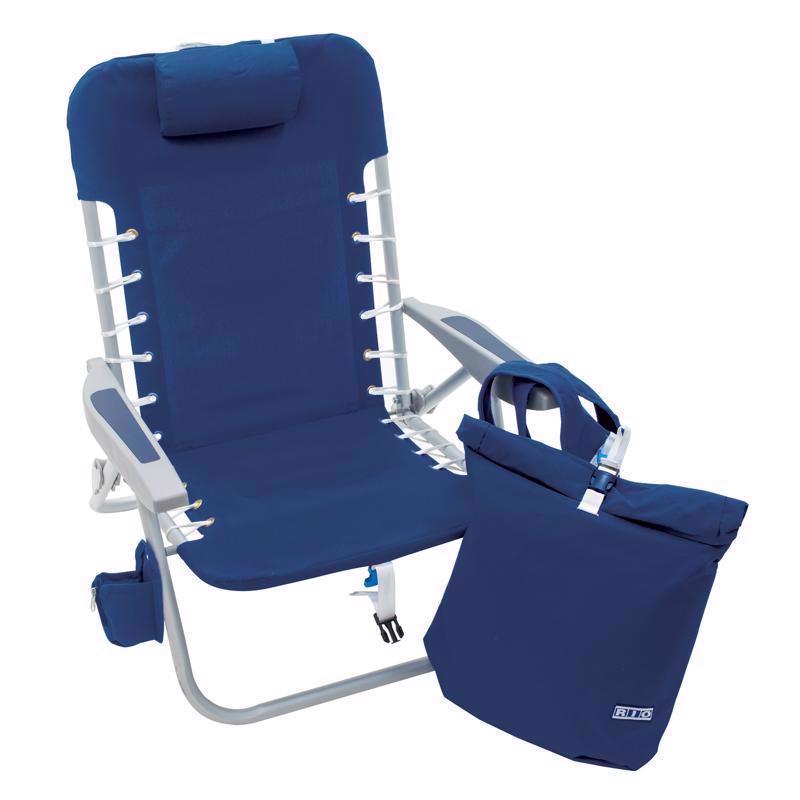 Rio Brands 4-Position Assorted Beach Folding Chair