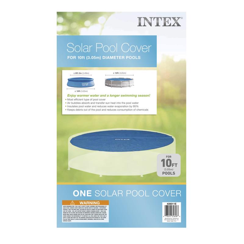 Intex POOL COVER BLUE 10'