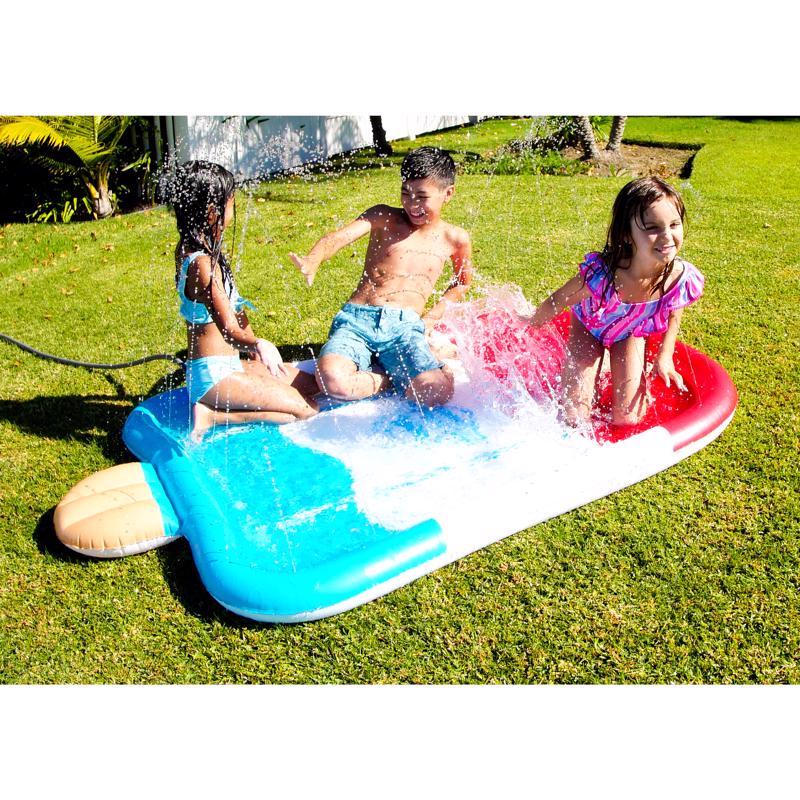 Bigmouth Blue/Red/White PVC Inflatable Ice Pop Splash Sprinkler