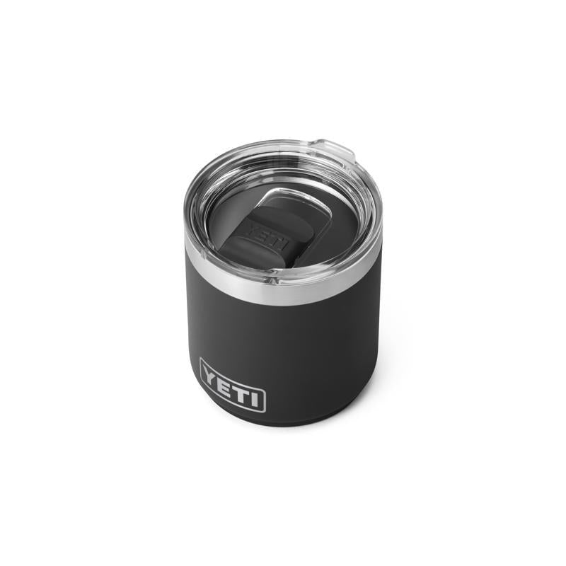 YETI Rambler 10 oz Lowball 2.0 Black BPA Free Tumbler with MagSlider Lid
