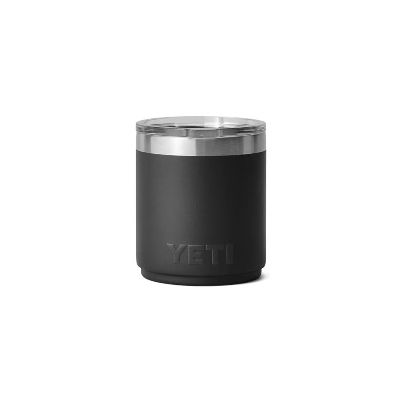 YETI Rambler 10 oz Lowball 2.0 Black BPA Free Tumbler with MagSlider Lid