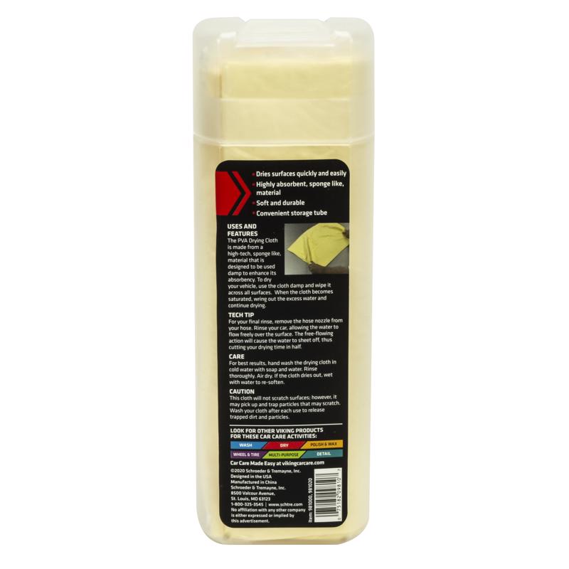 Viking 26 in. L X 16.9 in. W PVA Car Drying Towel 1 pk