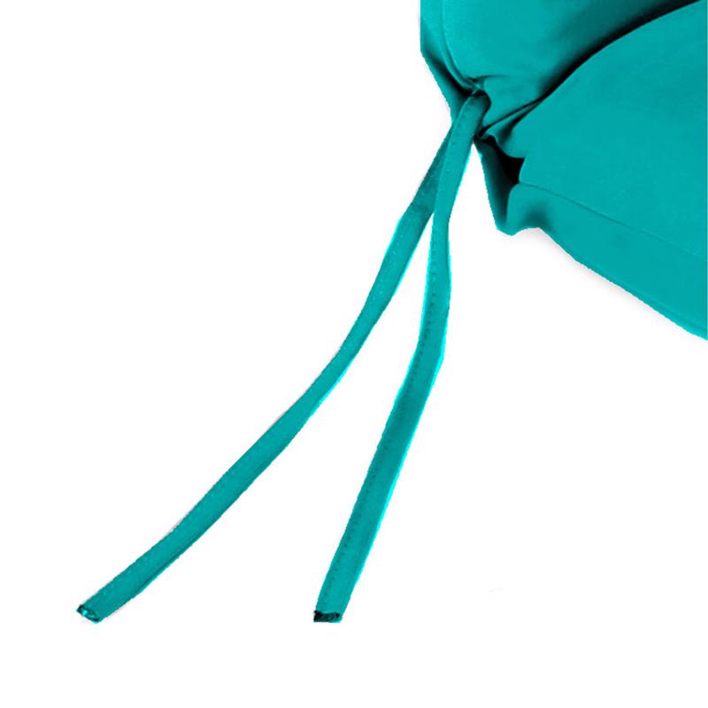 Jordan Manufacturing Aqua Sunbrella Chair Cushion