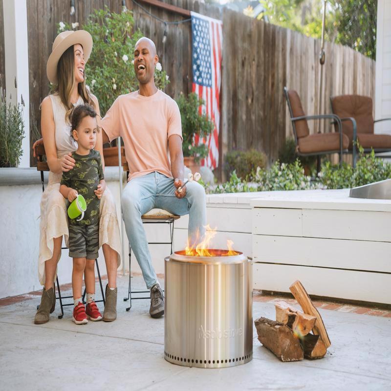 Solo Stove Bonfire 2.0 19.5 in. W Stainless Steel Round Wood Fire Pit