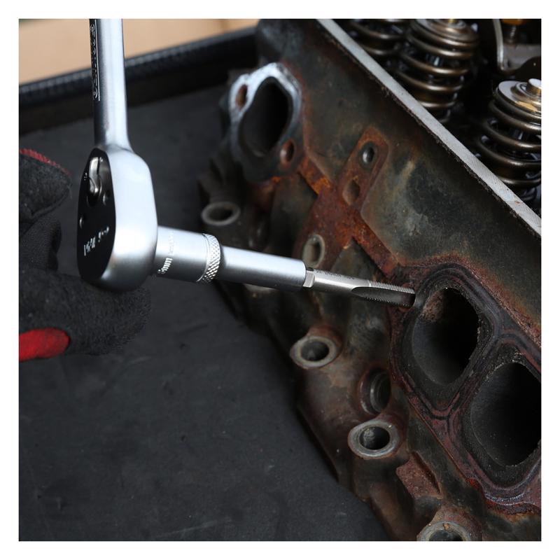 OEMTOOLS 3/8 in. Stainless Steel Non Locking Helical Thread Repair Kit 1/4 - 20 in.