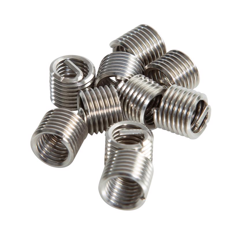 OEMTOOLS 3/8 in. Stainless Steel Non Locking Helical Thread Insert 3/8 - 16 in.