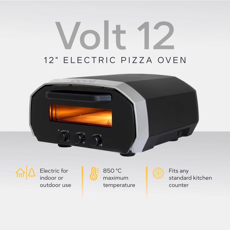 Ooni Volt 12 Electric Pizza Oven Black