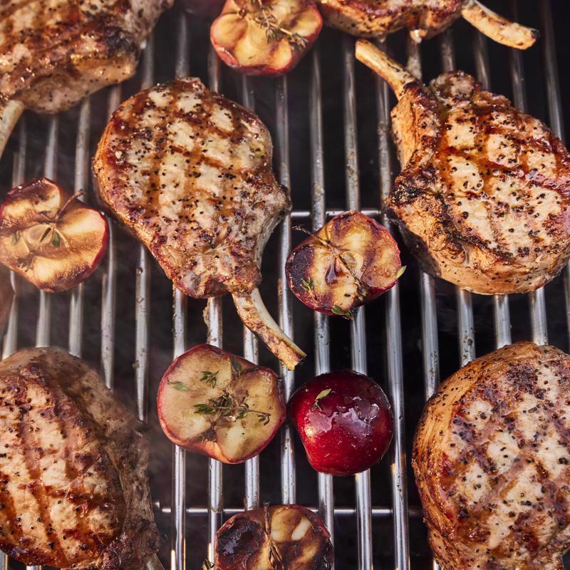 Weber Genesis SA-E-325 3 Burner Natural Gas Grill Indigo