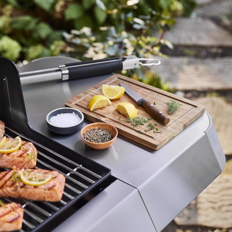 Weber Genesis SA-E-325 3 Burner Natural Gas Grill Indigo