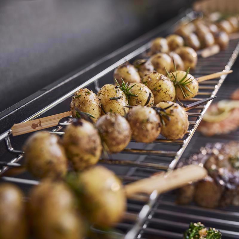 Weber Genesis SA-E-325 3 Burner Natural Gas Grill Indigo