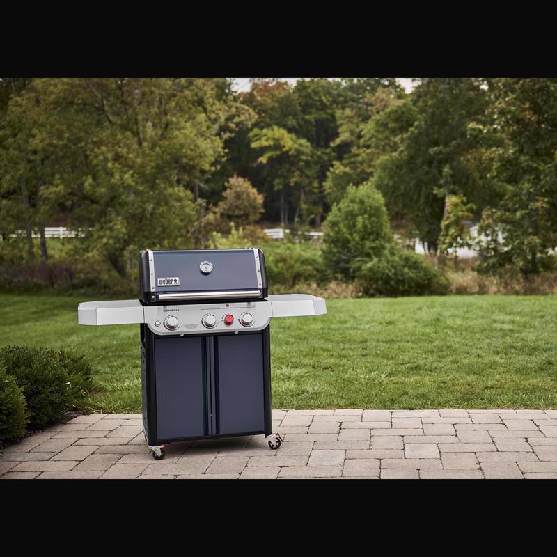 Weber Genesis SA-E-325 3 Burner Natural Gas Grill Indigo