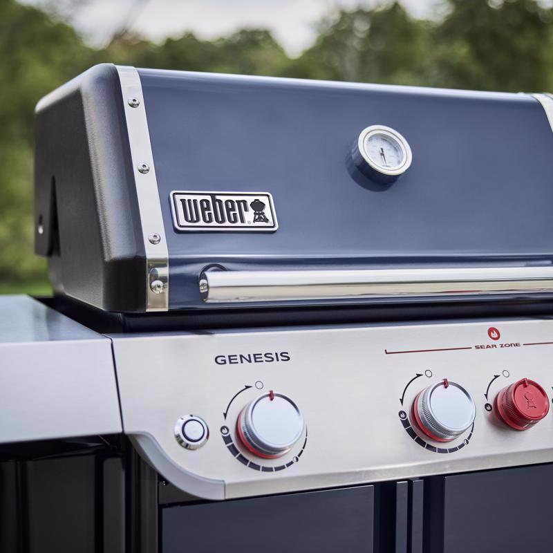 Weber Genesis SA-E-330 3 Burner Natural Gas Grill Indigo