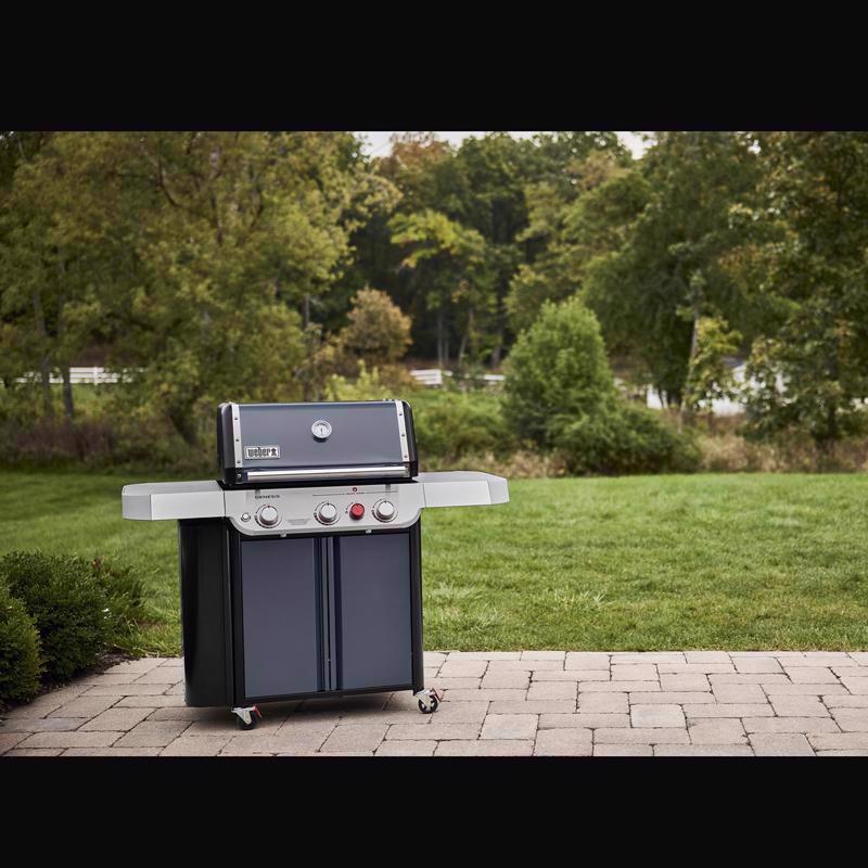 Weber Genesis SA-E-330 3 Burner Natural Gas Grill Indigo