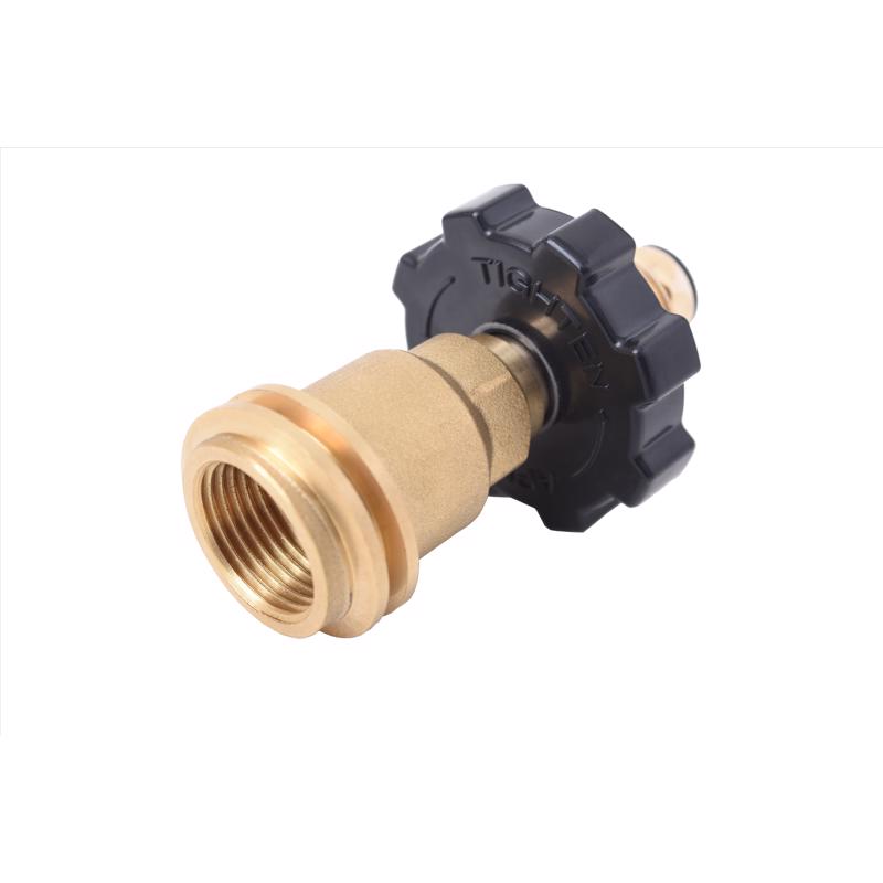 Flame King Brass Propane Adapter
