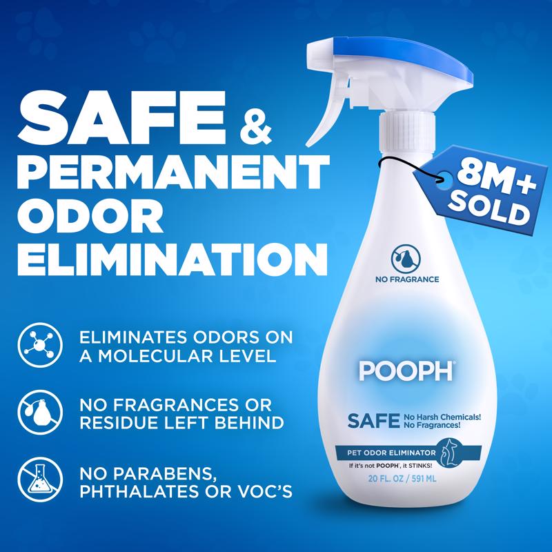 Pooph Pets Liquid Odor Remover 20 oz