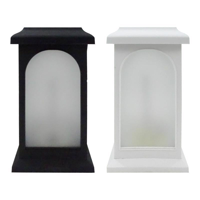 LED CNDL LNTN BLK/WHT