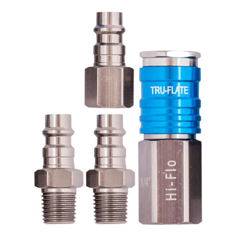 COUPLER&PLUG KIT 1/4"