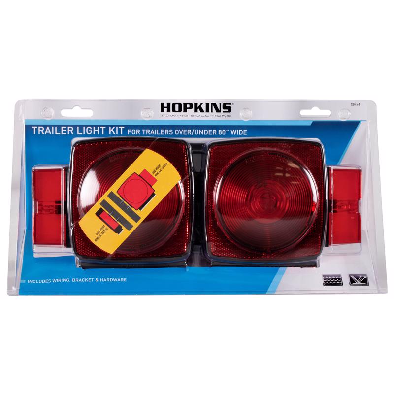 LIGHT KIT TRLR RED 5.25"