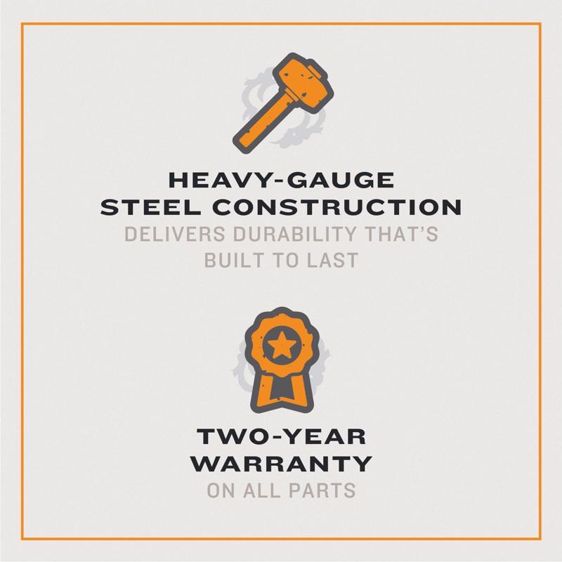 Oklahoma Joe's Canyon 3 Burner Charcoal/Liquid Propane Grill and Smoker Black