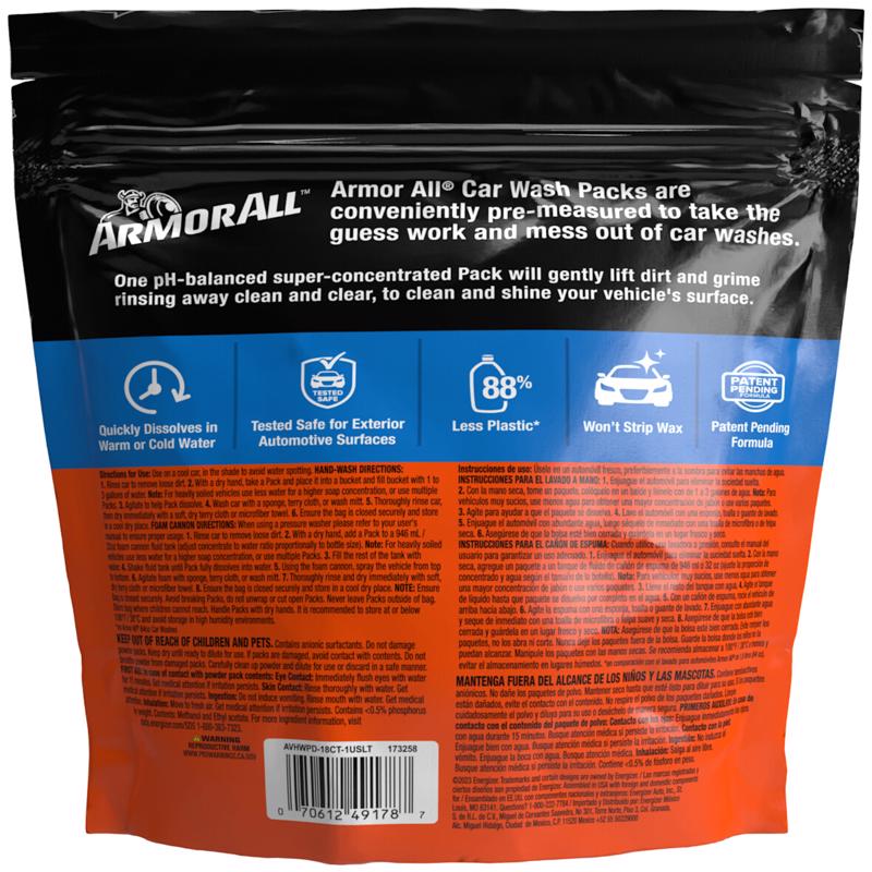 Armor All Pods Car Wash 18 pc